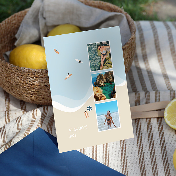 Carte Postale Surfer Vibe