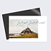 Carte Postale Destination Calligraphique