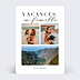 Carte postale Vacances en Famille Recto