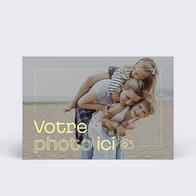 Carte Postale Votre Photo ici 