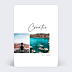 Carte Postale Moderne Minimaliste