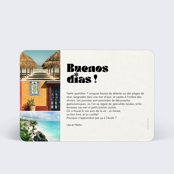 Carte Postale Pleine Page
