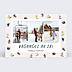 Carte Postale Skieurs Minuscules
