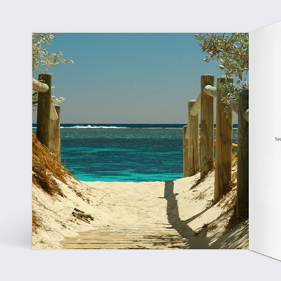 Carte postale Bel été Intérieur Gauche