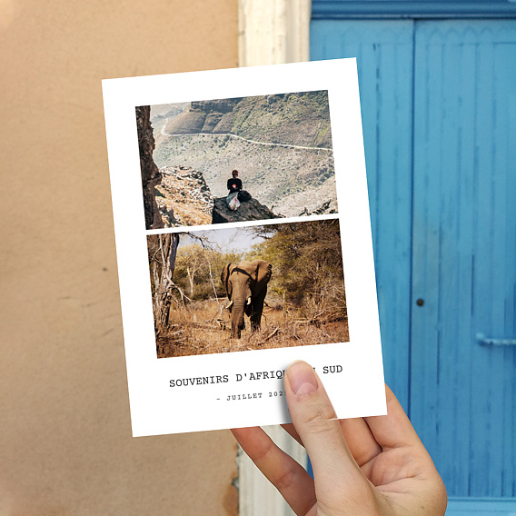 Carte postale Polaroid Simple II Après 1