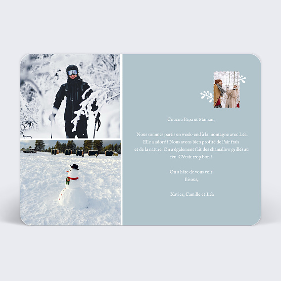 Carte postale Alchimie Verso