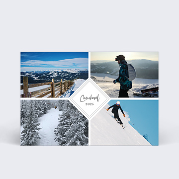 Carte Postale Charme classique Montagne