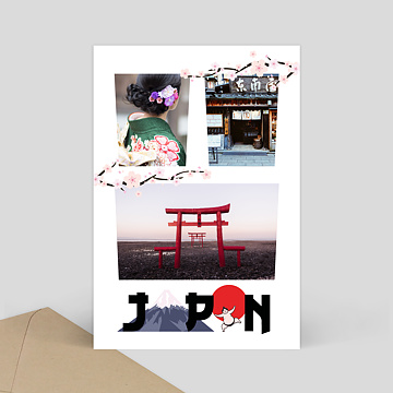 Carte Postale Japon