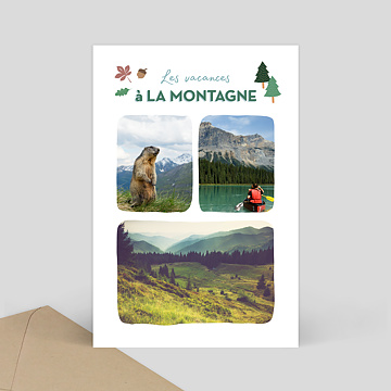 Carte Postale Montagne