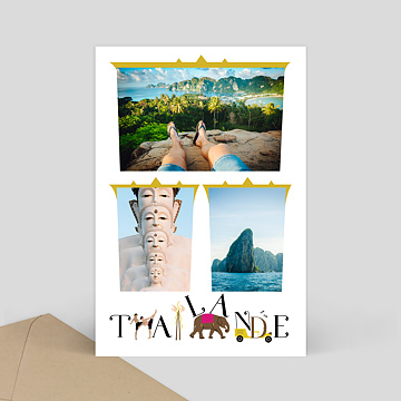 Carte Postale Tha�lande