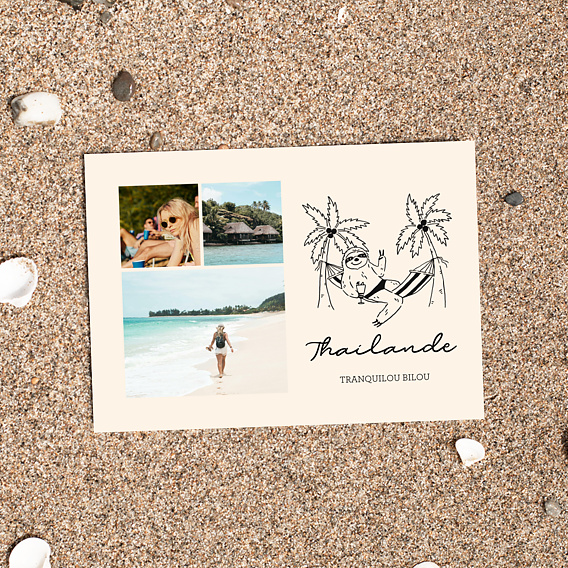 Carte postale  Animal Farniente Après 1