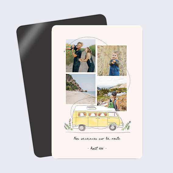 Carte Postale Van