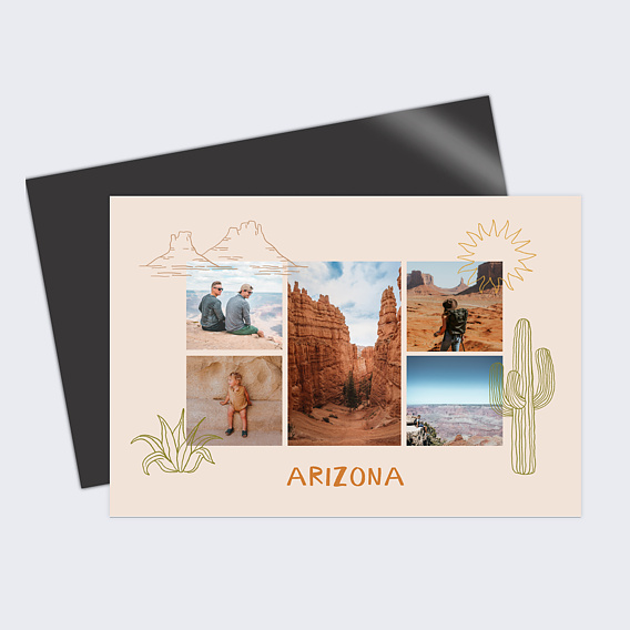 Carte postale Désert