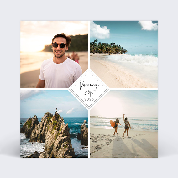 Carte postale Charme classique