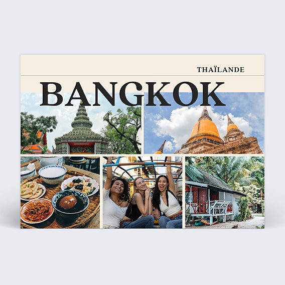 Carte Postale Ville et pays