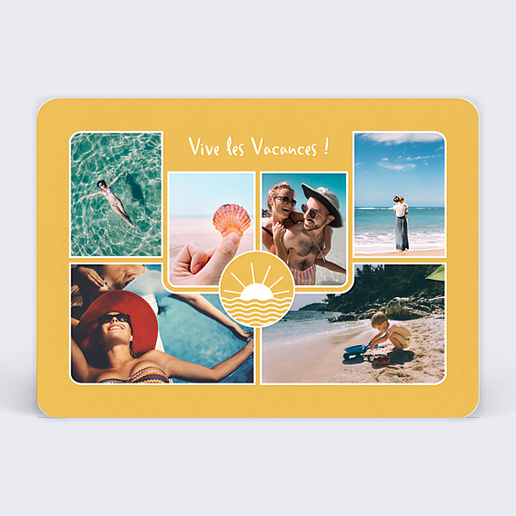 Carte postale Plaisirs d'été