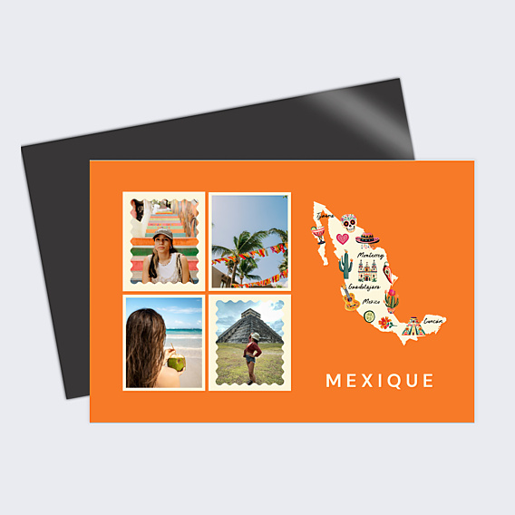 Carte Postale Maps Mexique
