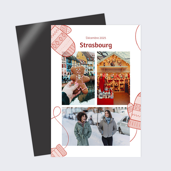 Carte postale Moufles d'Hiver