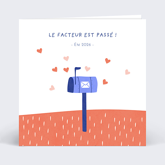 Carte Postale Boîte aux Lettres