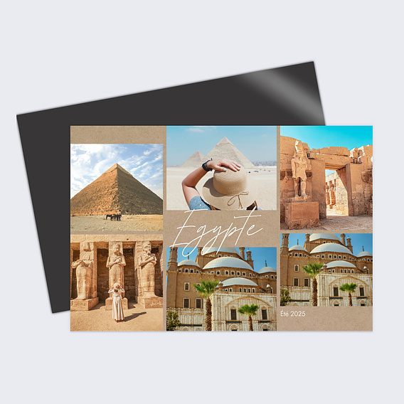 Carte postale Pêle-mêle débordant