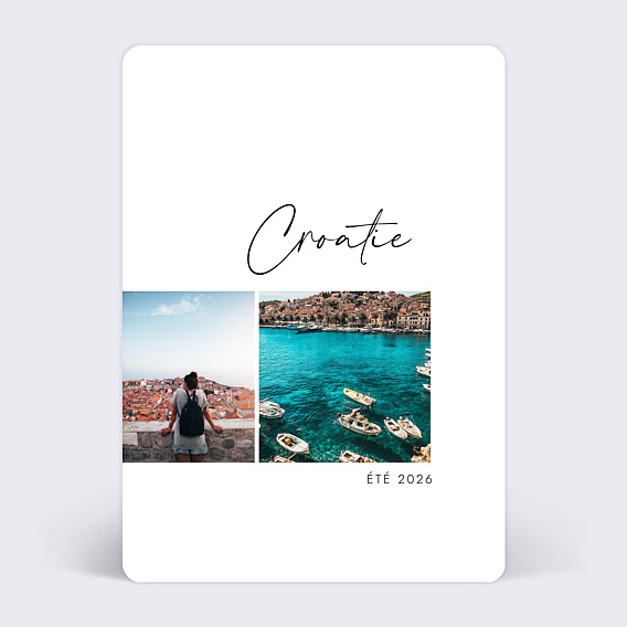 Carte postale Moderne Minimaliste