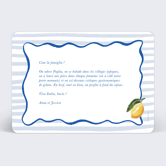 Carte Postale Dolce Vita