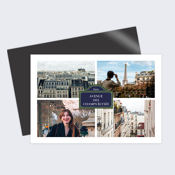 Carte postale Rues de Paris