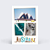 Carte postale Typographie Australie