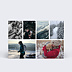 Carte postale Multiphotos 6 Photos Hiver