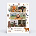 Carte Postale Animaux de la forêt