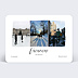 Carte Postale Tryptique Hivernal