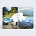 Carte Postale Étiquette Suisse