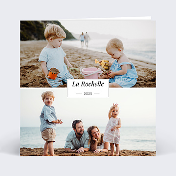Carte Postale Etiquette