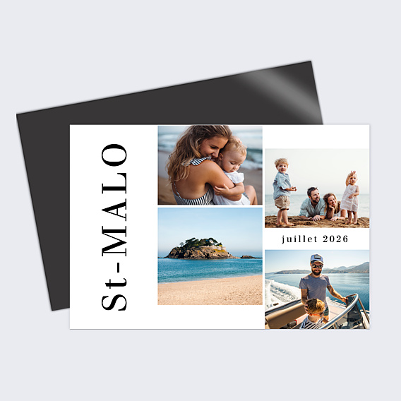 Carte Postale Destination Verticale