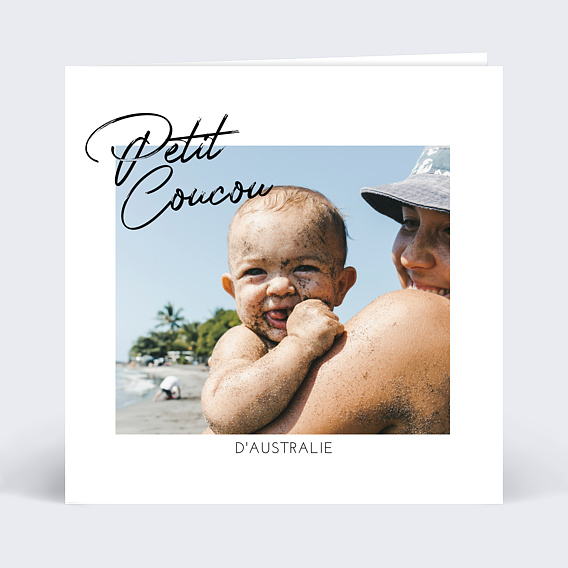 Carte postale Signature