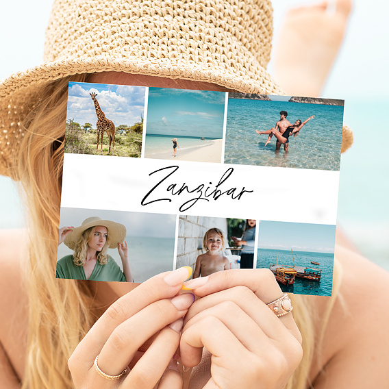 Carte postale Escale Tropicale Après 1