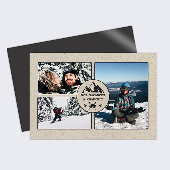 Carte Postale Hiver vintage