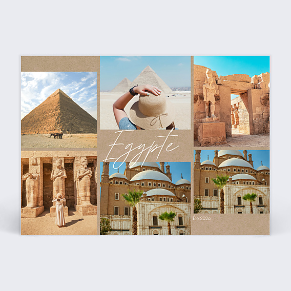 Carte Postale Pêle-mêle débordant