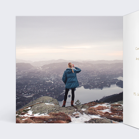 Carte Postale Paysage d'Hiver