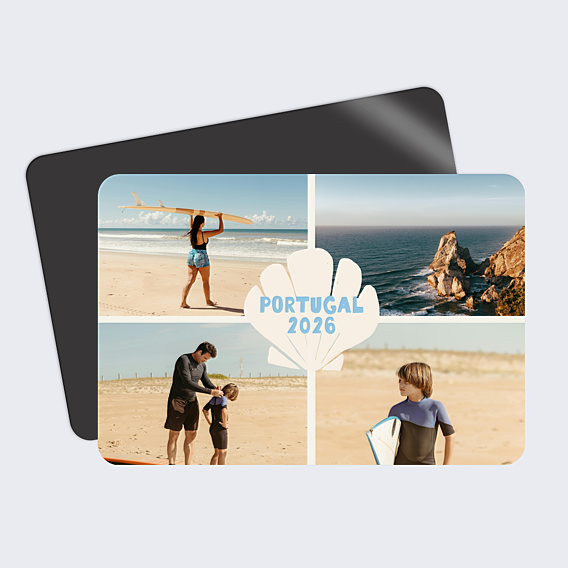 Carte Postale Étiquette Coquillage