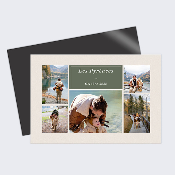Carte Postale Composition Automnale