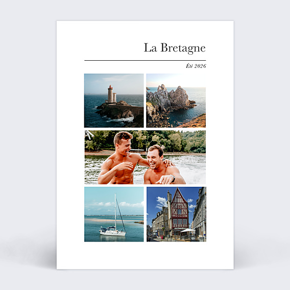 Carte Postale Lineal