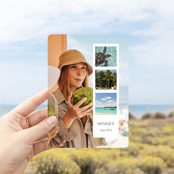 Carte postale Photomaton Portrait Après 4