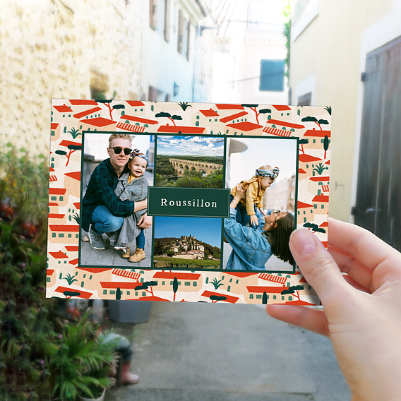 Carte postale Lila Lefranc x Popcarte - Ville Après 4