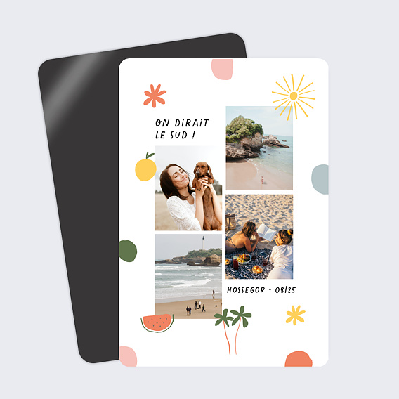 Carte postale Couleurs d'Eté