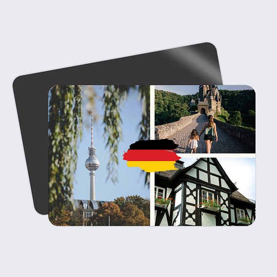 Carte postale Drapeau Allemagne