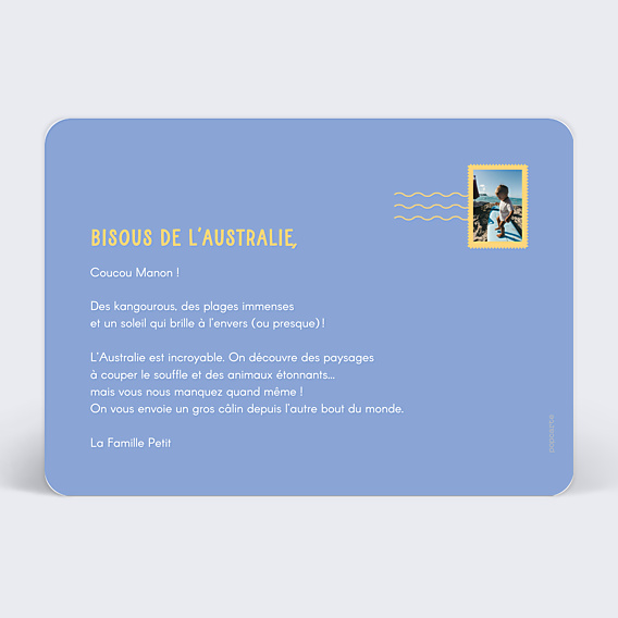 Carte Postale Grand pêle-mêle