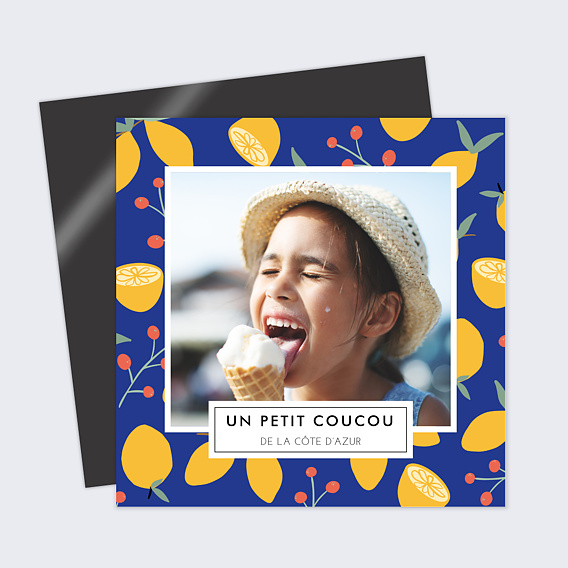 Carte postale Citrons