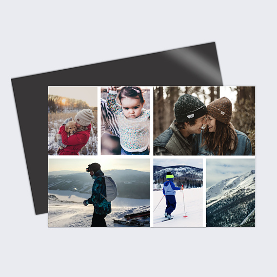 Carte Postale Multiphotos 6 Photos Montagne