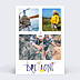 Carte Postale Typographie Bretagne